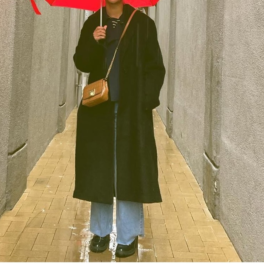 H&M black  Coat